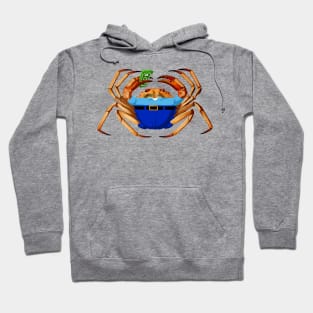 The real Mr. Crab loves money Hoodie